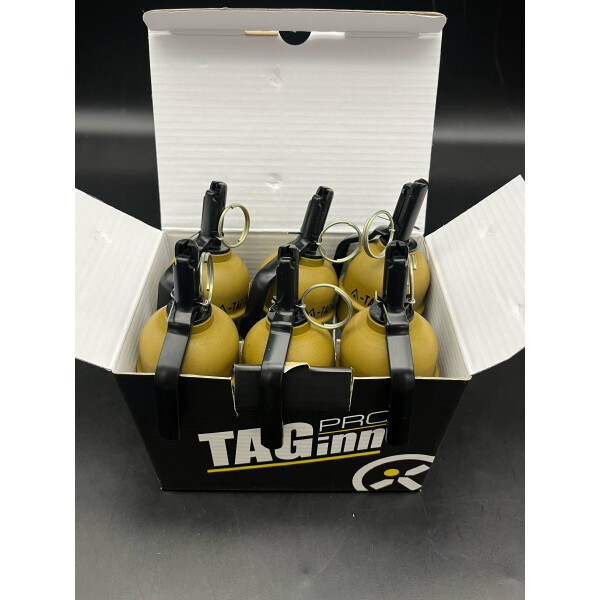Taginn TAG-19Y Paintball / Airsoft Splittergranate mit Kipphebel 6er-Pack