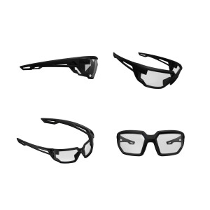 Tactical Type-X | Black Frame | Clear Lens (Mechanix)