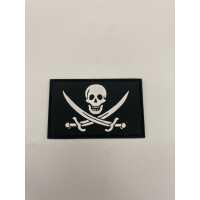 Pirate skull with sabres Patch