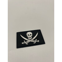 Pirate skull with sabres Patch