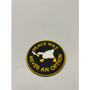 Peace was never an option Patch