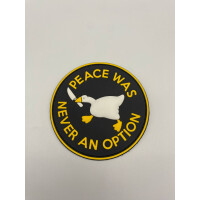 Peace was never an option Patch